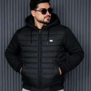 Veste matlassé gratté