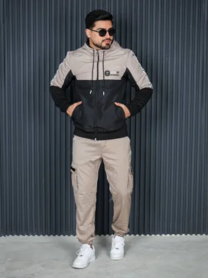 2 Ensemble (veste imperméable + pantalon cargo)